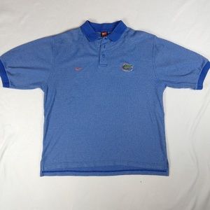 Florida Gators Polo Shirt By Nike Team Sz L